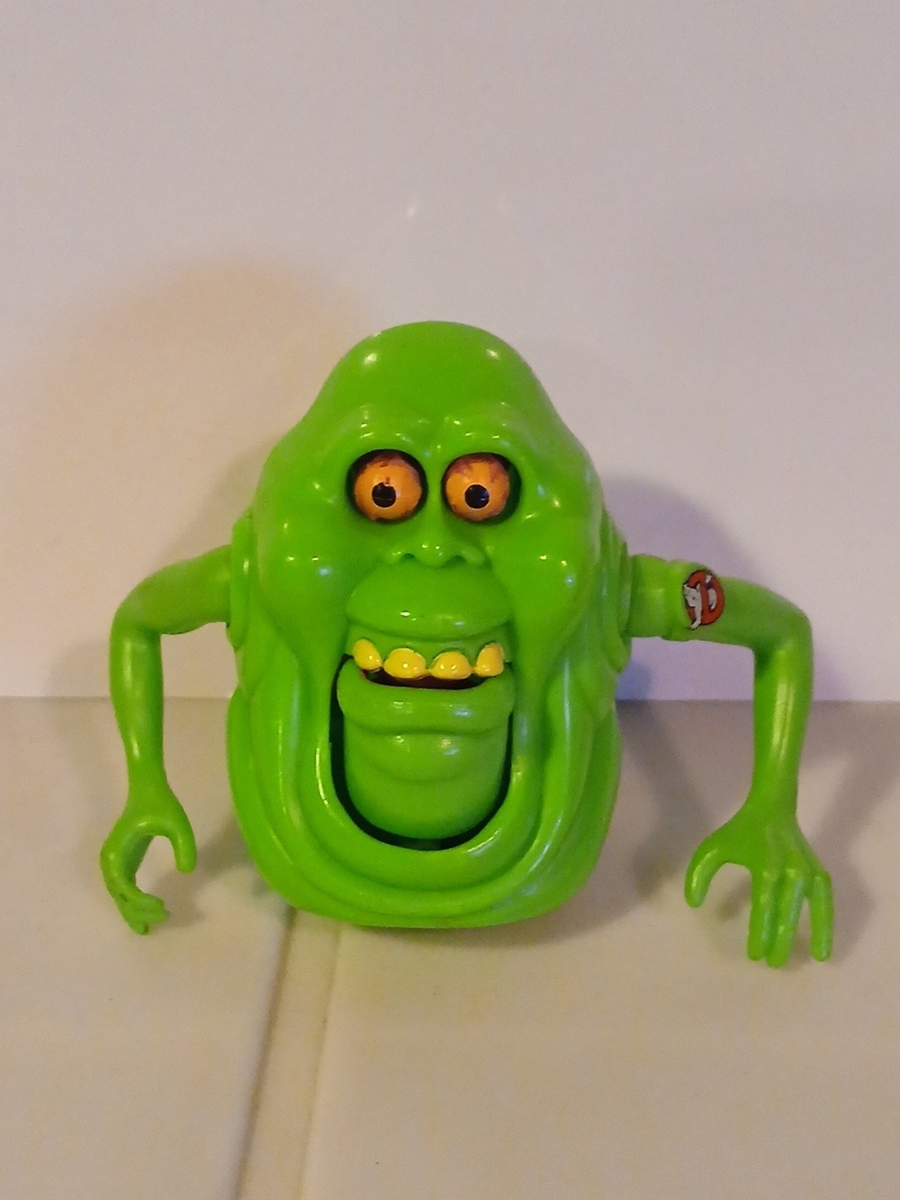 Real Ghostbusters Super Fright Features Green Ghost Slimer 1989 Kenner 3" Figure